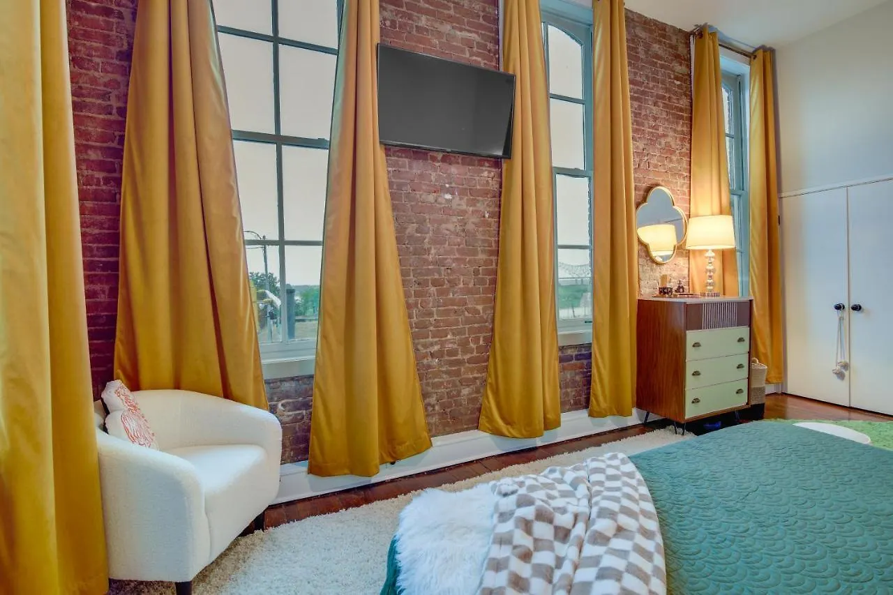 アパート Historic Memphis Condo Walk To Beale Street! 米国